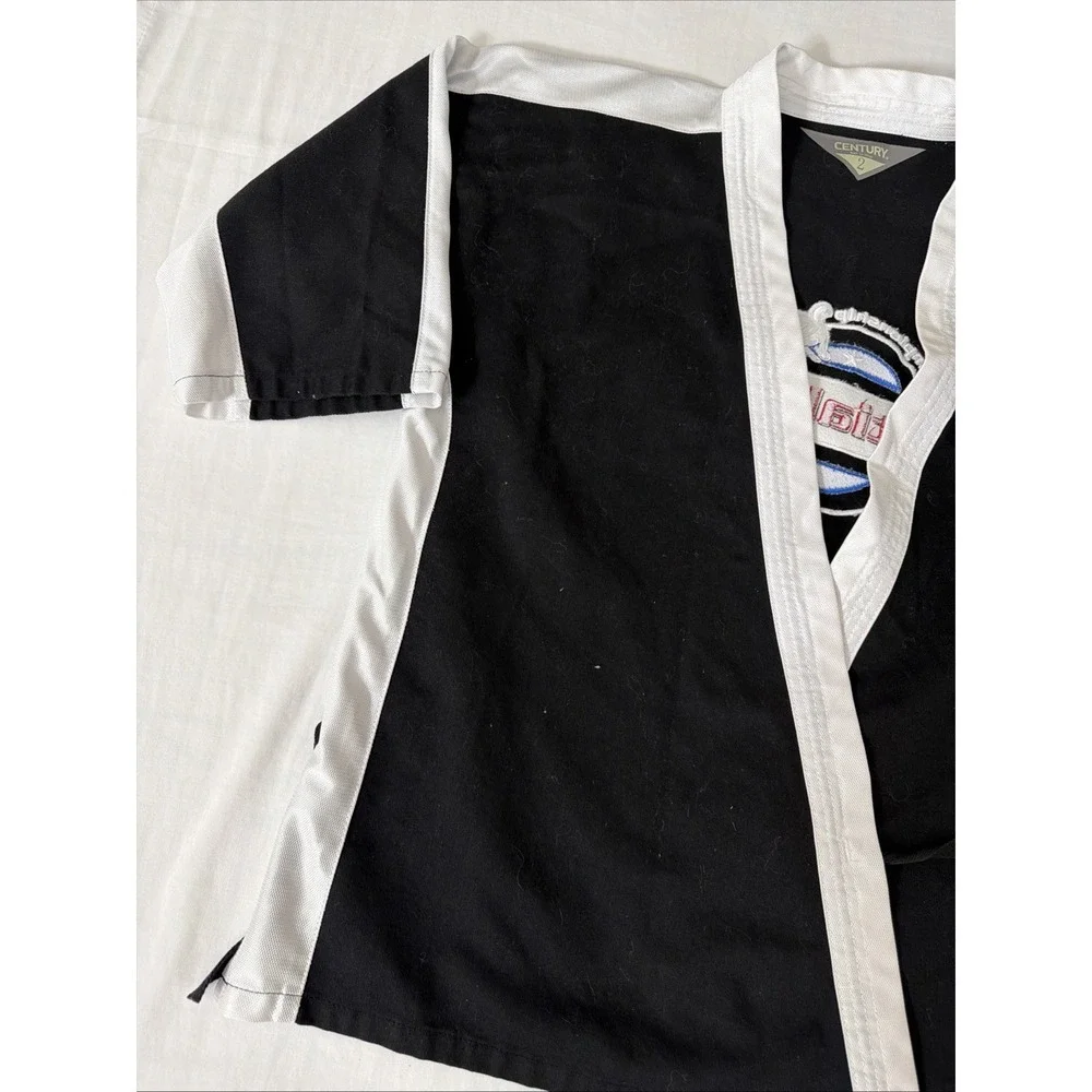 CMA Black Belt Club Kids Gi Century Size 2 (10-12) Color Black Championship Shir
